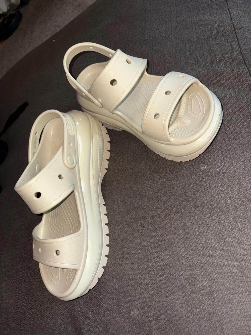 Crocs platform sandal